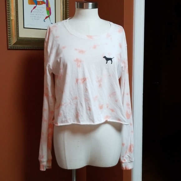 PINK Victoria's Secret Tops - Pink Victoria's Secret tye dye top